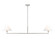 Leila Two Light Chandelier in Brushed Nickel (224|744-62L-BN)