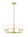 Leila Five Light Chandelier in Luxe Gold (224|744-26R-LG)