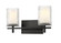 Grayson Two Light Vanity in Matte Black (224|1949-2V-MB)