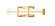 Harrison LED Vanity in Modern Gold (224|1011-18W-MGLD-LED)