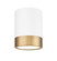 Algar LED Flush Mount in Matte White / Modern Gold (224|1006F6-MW-MGLD-LED)