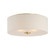 Bongo Three Light Flush Mount in Natural Aged Brass (16|10010OMNAB)