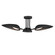 Marsh LED Semi-Flush Mount in Black (86|E24094-BK)