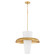 Mallory One Light Pendant in Aged Brass (19|8227-16-80)