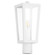 Bravo One Light Post Mount in White (19|717-6-6)