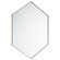Hexagon Mirrors Mirror in Gold Finished (19|13-2434-21)