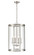 Aydenn Four Light Pendant in Brushed Nickel (59|94201-BN)