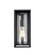Caleb One Light Outdoor Wall Sconce in Textured Black (59|91601-TBK)