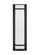 LED Outdoor Wall Sconce in Powder Coated Black (59|75201-PBK)