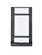 LED Outdoor Wall Sconce in Powder Coated Black (59|75001-PBK)
