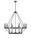 Florence 15 Light Chandelier in Matte Black (59|46715-MB)