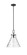 Barlon One Light Pendant in Matte Black (59|20201-MB)