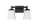 Sonorra Two Light Vanity in Matte Black (59|10202-MB)