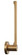 Novelle LED Wall Sconce in Aged Gold Brass (423|W31418AG)