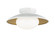 Hatley One Light Ceiling Mount in White (423|M13111WHOP)