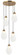 Seranna Five Light Chandelier in Aged Gold Brass (423|C31905AG)