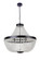 Anabella Eight Light Chandelier in Matte Black (90|210808)