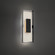 Boxie LED Outdoor Wall Sconce in Black/Brushed Nickel (281|WS-W28422-BK/BN)