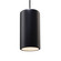 Radiance One Light Pendant in Matte White with Champagne Gold (102|CER-9625-MTGD-DBRZ-BKCD)