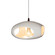 Radiance One Light Pendant in Concrete (102|CER-6440-CONC-CROM-RIGID)