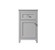 Adian Bathroom Storage Freestanding Cabinet in Grey (173|SC011830GR)