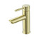 Mia Single Handle Bathroom Faucet in Brushed Gold (173|FAV-1008BGD)