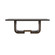 Ralston Dining Table in Ebony Acacia Veneer/Antique Brass (314|5779)