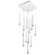 Quill LED Chandelier in Chrome (34|PD-59413S-CH)