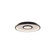 Pinpoint LED Flush Mount in Black (34|FM-37416-40-BK)