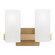 Rhode Two Light Vanity in Satin Brass (454|DJV1102SB)