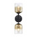 Gatsby Two Light Wall Sconce in Matte Black (43|D306M-2WS-MB)