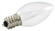 Pro Decorative Lamp LED Lamp in Clear (303|PC7-E12-WH)