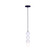 Pearls One Light Pendant in Matte Black (33|522011MB)