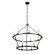 Notting Hill 15 Light Chandelier in Black and Brushed Brass (78|AC11985BB)