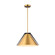 Baltic One Light Pendant in Brass and black (78|AC11910BR)