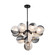 Bolla 13 Light Chandelier in Black (78|AC11883BK)