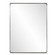 Steele Mirror in Brushed Silver Stainless Steel (204|48100)