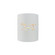 Sun Dagger LED Wall Sconce in White Crackle (102|CER-9010-CRK-HRSE-LED1-1000)