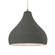 Radiance One Light Pendant in Pewter Green (102|CER-6565-PWGN-ABRS-BEIG-TWST)