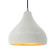 Radiance One Light Pendant in Matte White w/ Champagne Gold (102|CER-6565-MTGD-NCKL-BKCD)