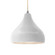 Radiance One Light Pendant in Bisque (102|CER-6563-BIS-NCKL-BEIG-TWST)