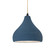 Radiance One Light Pendant in Midnight Sky (102|CER-6560-MID-MBLK-BEIG-TWST)