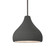 Radiance One Light Pendant in Gloss Grey (102|CER-6560-GRY-NCKL-RIGID)