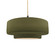 Radiance One Light Pendant in Matte Green (102|CER-6545-MGRN-MBLK-BEIG-TWST)