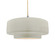 Radiance One Light Pendant in White Crackle (102|CER-6545-CRK-NCKL-BEIG-TWST)