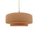 Radiance One Light Pendant in Adobe (102|CER-6543-ADOB-NCKL-BEIG-TWST)