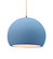 Radiance One Light Pendant in Sky Blue (102|CER-6535-SKBL-NCKL-BEIG-TWST)