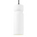 Radiance LED Pendant in Tierra Red Slate (102|CER-6510-SLTR-MBLK-BEIG-TWST-LED1-700)
