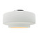 Radiance LED Semi-Flush Mount in Cerise (102|CER-6365-CRSE-MBLK-LED1-700)