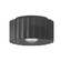 Radiance One Light Outdoor Flush Mount in Gloss Grey (102|CER-6185W-GRY)